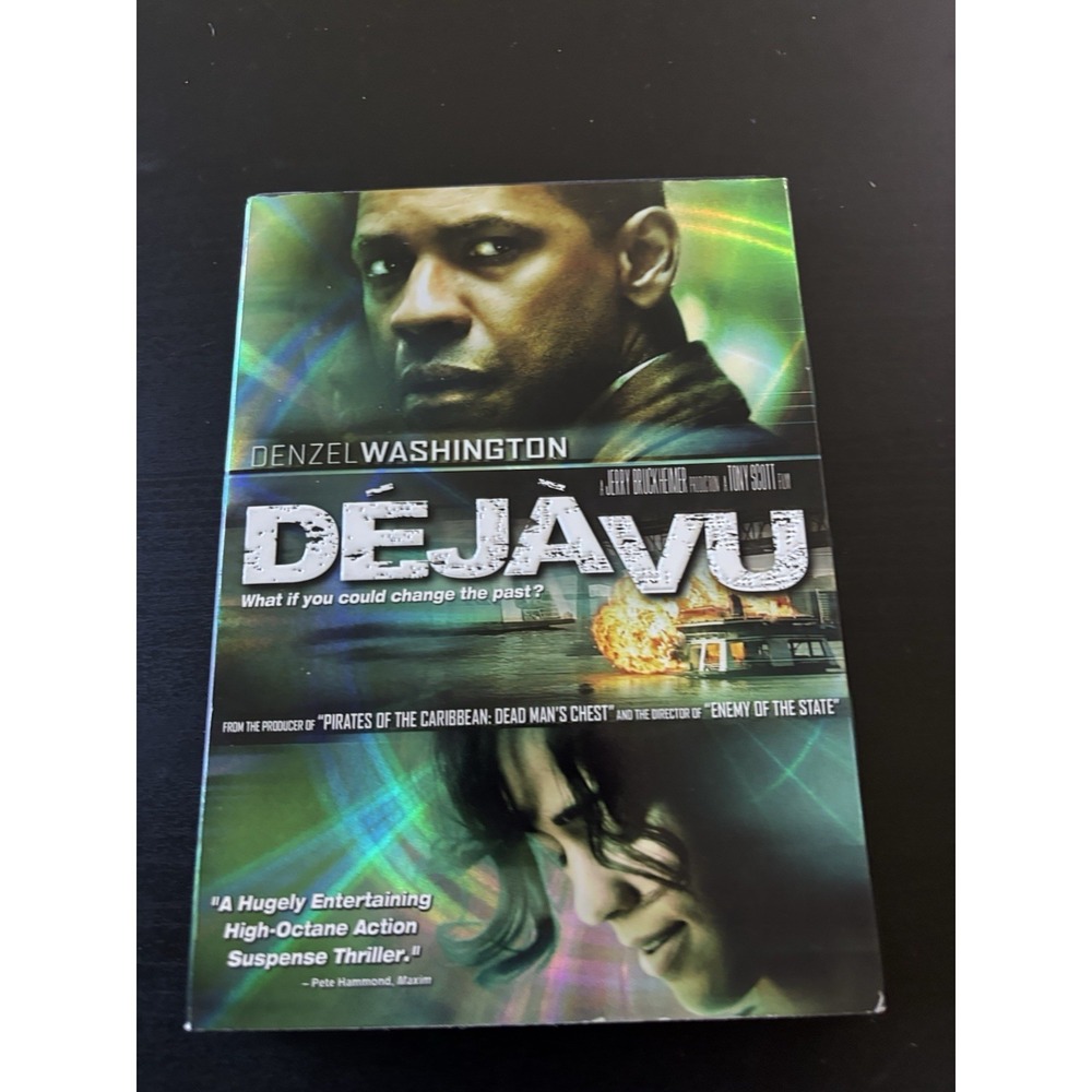 Deja Vu (DVD,‎ 2006) Denzel Washington Thrilled Action Movie